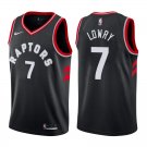 Toronto Raptors Kyle Lowry #7 Black Statement Stitched Jersey
