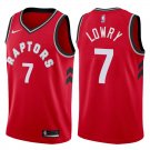 Toronto Raptors Kyle Lowry #7 Red Icon Stitched Jersey