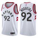 Toronto Raptors Lucas Nogueira #92 White Stitched Jersey