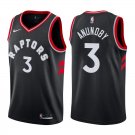 Toronto Raptors OG Anunoby #3 Black Statement Stitched Jersey