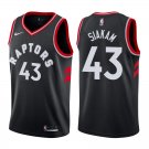 Toronto Raptors Pascal Siakam #43 Black Statement Stitched Jersey