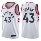 Toronto Raptors Pascal Siakam #43 White Stitched Jersey