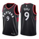 Toronto Raptors Serge Ibaka #9 Black Statement Stitched Jersey