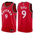 Toronto Raptors Serge Ibaka #9 Red Icon Stitched Jersey