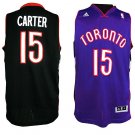 Vince Carter Raptors #15 Soul Purple Black Stitched Jersey
