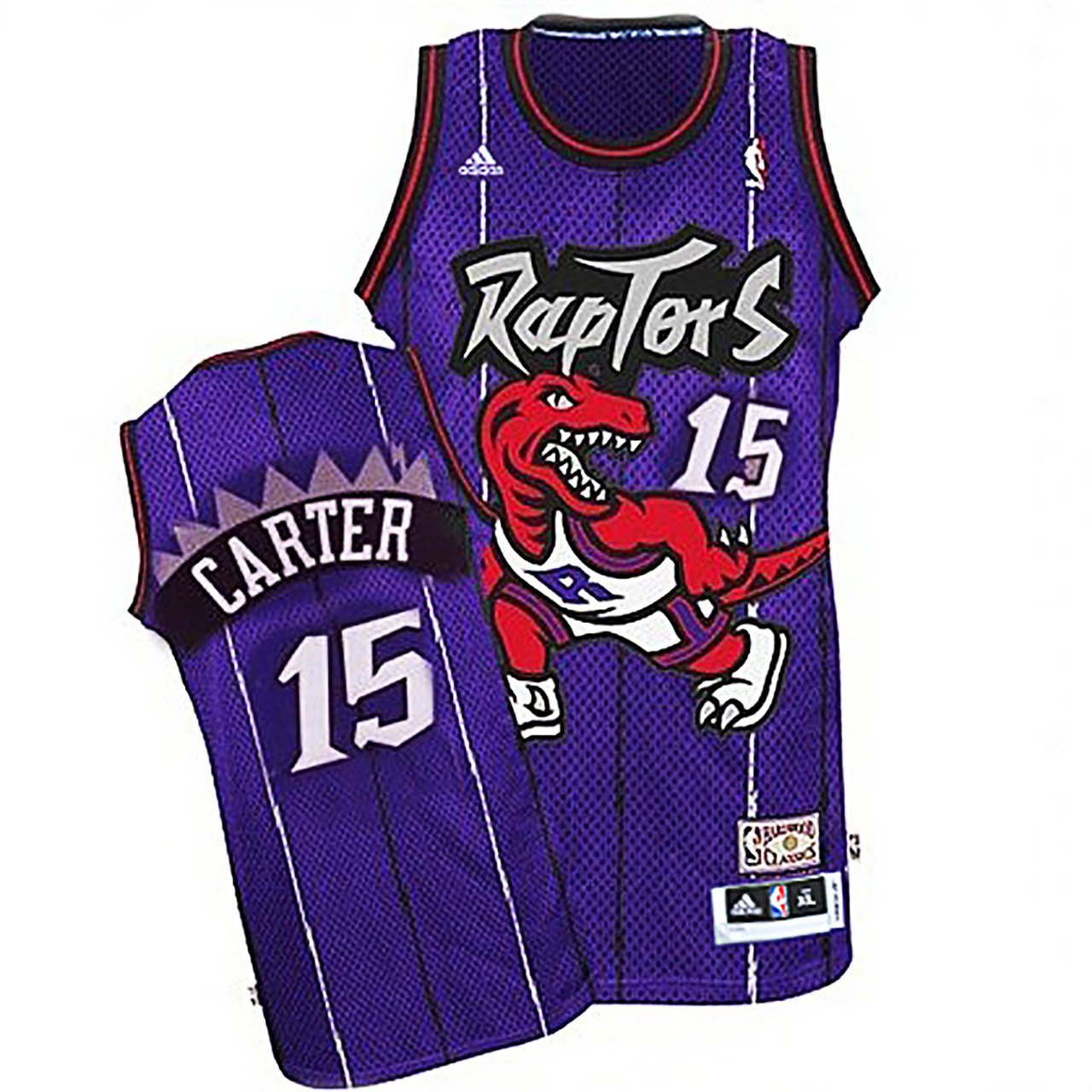 Vince Carter Toronto Raptors #15 Soul Soul Purple Stitched Jersey