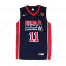 Karl Malone 1992 USA Dream Team #11 Navy Stitched Jersey