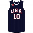 Team USA FIBA #10 Kobe Bryant Away Navy Basketball Stitched Jersey