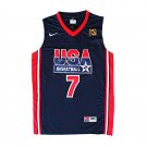 Larry Bird 1992 USA Team #7 Navy Stitched Jersey
