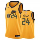 Utah Jazz Grayson Allen #24 Yellow Statement Stitched Jersey