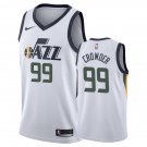 Utah Jazz Jae Crowder #99 White Stitched Jersey