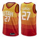 Utah Jazz Rudy Gobert #27 Gold City Edition Stitched Jersey