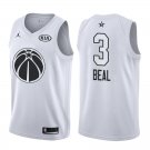 2018 All-Star Washington Wizards Bradley Beal #3 White Stitched Jersey