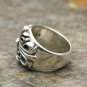 S925 silver jewelry ring,Chrome Hearts Keeper ring&iuml;&frac14;�Cross rock ring