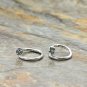 Chrome Hearts S925 Sterling Silver XBall CH ring, lovers Cross rock ring