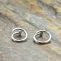Chrome Hearts S925 Sterling Silver XBall CH ring, lovers Cross rock ring