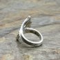 Chrome Hearts S925 Sterling Silver Cross flower ring lovers rock ring Punk ring Handmade ring