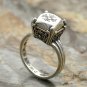 Chrome Hearts S925 Sterling Silver Butterfly diamond shape ring--Handmade ring