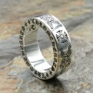 Chrome Hearts S925 Sterling Silver Domineering, holy sword Cross Ring
