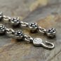 Chrome Hearts Necklace S925 Sterling Silver Anchor Flower Necklace Packet chain