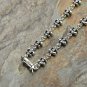 Chrome Hearts S925 Sterling Silver forever eternal ring, lovers Cross rock ring