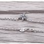 Chrome Hearts S925 Sterling Silver Fashion temperament six Star Star Necklace Chain