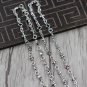 Chrome Hearts Necklace S925 Sterling Silver Cross Skull Necklace, rock Necklace