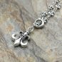 Chrome Hearts Necklace S925 Sterling Silver Personality fashion boat anchor pendant sweater chain