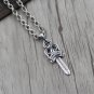 S925 Sterling Silver retro lovers style Saint Sword Pendant-Chrome Hearts dagger Pendant