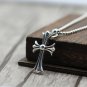 S925 Sterling Silver Punk style classic cross male and female Pendant-Chrome Hearts Pendant