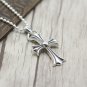 S925 Sterling Silver Punk style classic cross male and female Pendant-Chrome Hearts Pendant