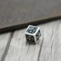 S925 Sterling Silver Square cross dice Pendant-Chrome Hearts Silver jewelry