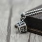 S925 Sterling Silver Square anchor dice Pendant-Chrome Hearts Silver jewelry