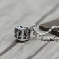 S925 Sterling Silver Square anchor dice Pendant-Chrome Hearts Silver jewelry
