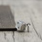 S925 Sterling Silver Cross anchor, multi element square dice pendant-Chrome Hearts Silver jewelry