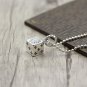 S925 Sterling Silver Cross anchor, multi element square dice pendant-Chrome Hearts Silver jewelry