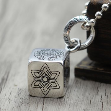 Chrome Hearts Sterling Silver Logo Dice QZH0N42OVB000