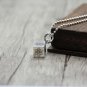 S925 Sterling Silver Square dice Pendant-Chrome Hearts Silver jewelry