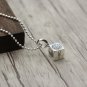 S925 Sterling Silver Square dice Pendant-Chrome Hearts Silver jewelry