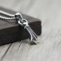 Chrome Hearts Silver jewelry-S925 Sterling Silver Retro Punk style Cross Pendant
