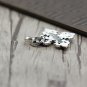 Chrome Hearts Silver jewelry-S925 Sterling Silver Retro Punk style Flame Crusader Flower Pendant