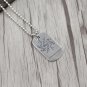 Chrome Hearts Dog Tag-S925 Sterling Silver Retro Punk style Cross Flower Pendant
