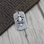 Chrome Hearts Dog Tag-S925 Sterling Silver Retro Punk style Anchorage Pendant