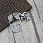 Chrome Hearts Dog Tag-S925 Sterling Silver Retro Punk style Anchorage Pendant