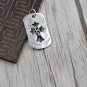 Chrome Hearts Dog Tag-S925 Sterling Silver Retro Punk style Holy sword dagger Pendant