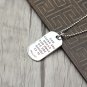 Chrome Hearts Dog Tag-S925 Sterling Silver Retro Punk style Horseshoe letter Cross Pendant