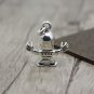 Chrome Hearts Pendant-S925 Sterling Silver Retro Punk style Skull handcrafted Pendant(big)