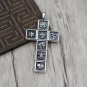 Chrome Hearts Pendant-S925 Sterling Silver Handmade Cross boat anchor multi element Pendant