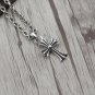 Chrome Hearts Pendant-S925 Sterling Silver Male and female punk retro cross Flower Pendant Pendant