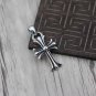 Chrome Hearts Pendant-S925 Sterling Silver Male and female punk retro cross Flower Pendant Pendant